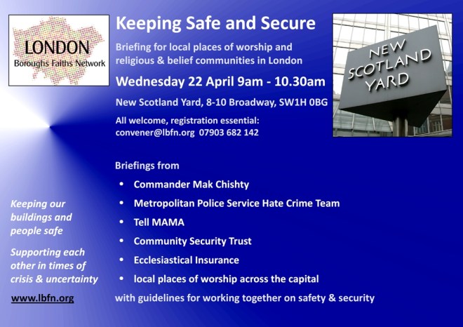Security Briefing 22 April 9am